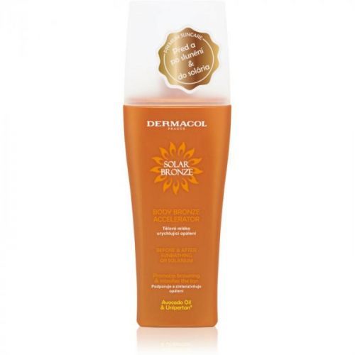 Dermacol Solar Bronze tělové mléko urychlující opalování 200 ml