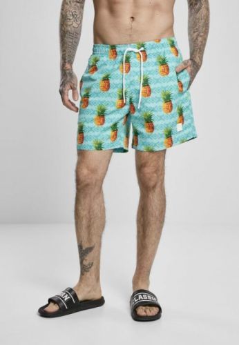 Pattern Swim Shorts - pineapple aop L