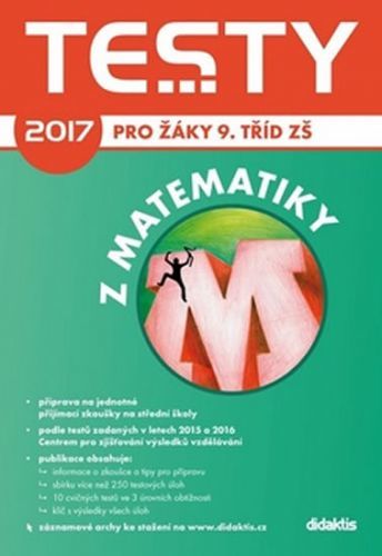 Testy 2017 z matematiky pro žáky 9. tříd ZŠ