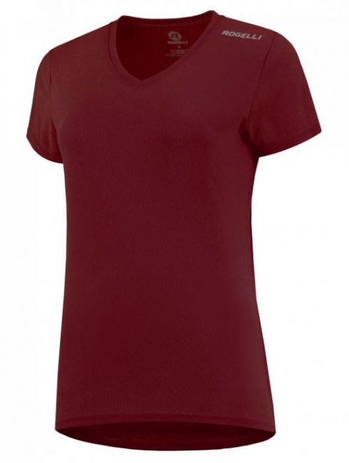 Dámské funkční triko Rogelli PROMOTION Lady, vínové XL