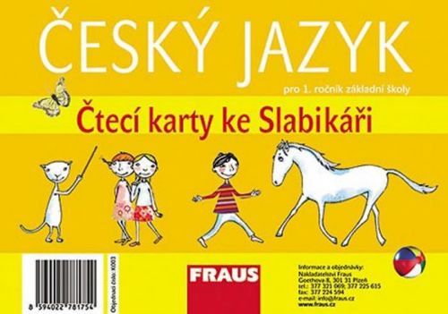 Slabikář čtecí karty - 32 karet