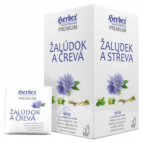 HERBEX Žaludek a střeva n.s.20x1.5g