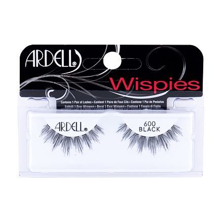 Ardell Wispies 600 nalepovací řasy 1 ks odstín Black pro ženy