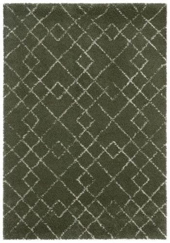 Mint Rugs - Hanse Home koberce Kusový koberec Allure 104394 Olive-Green/Cream - 80x150 cm Zelená