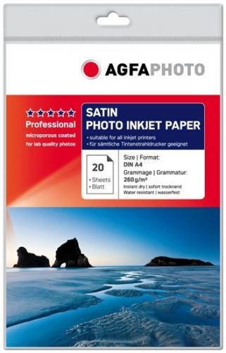 AGFA inkjet 260g Satin Professional A4/20