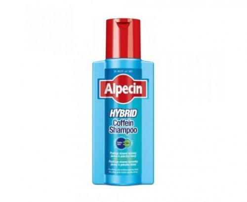Alpecin Kofeinový šampon pro muže pro citlivou pokožku hlavy Hybrid (Coffein Shampoo)  250 ml