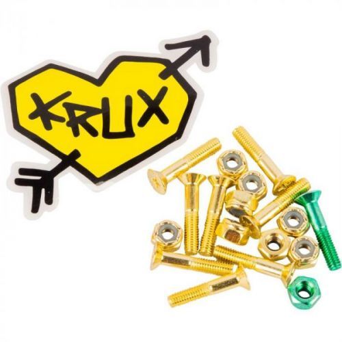 SK8 ŠROUBKY KRUX KROME PHILLIPS HARDWARE - žlutá - 1