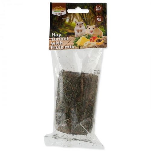 Tunel NATURE LAND Nibble ze sena plněný ovocem 125g