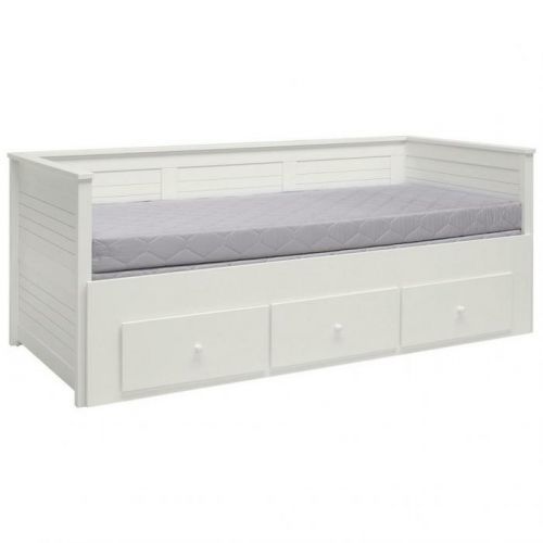 Výsuvná Postel 180/200 Cm Bílá Carryhome