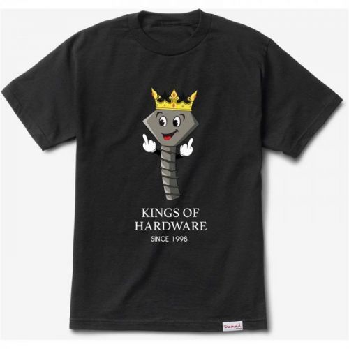 triko DIAMOND - King Of Hardware Tee Black (BLK) velikost: S