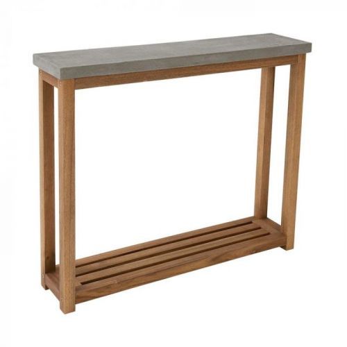 CONCRETE Konzolový stolek s betonovou deskou