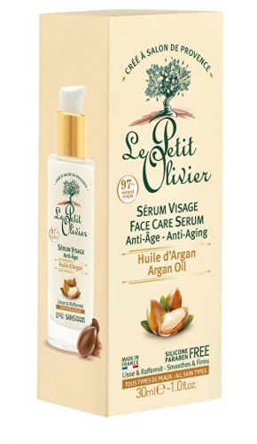 Le Petit Olivier Pleťové sérum proti vráskám s arganovým olejem Anti-Age (Sérum Visage) 30 ml