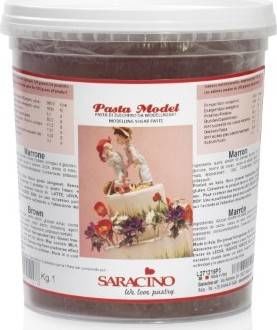 Modelovací hmota Saracino hnědá 1 kg