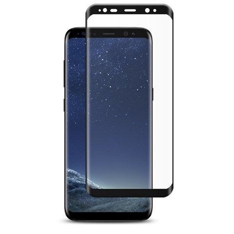 Screen Glass Samsung G955 Galaxy S8 Plus 5D Full Glue zaoblené černé 1024500