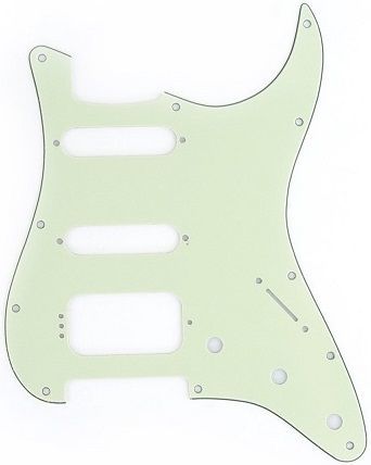 Fender HSS Strat Pickguard 3-Ply Mint Green