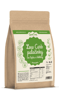 GreenFood Nutrition Low Carb Palačinky bez lepku a laktózy natural 500g