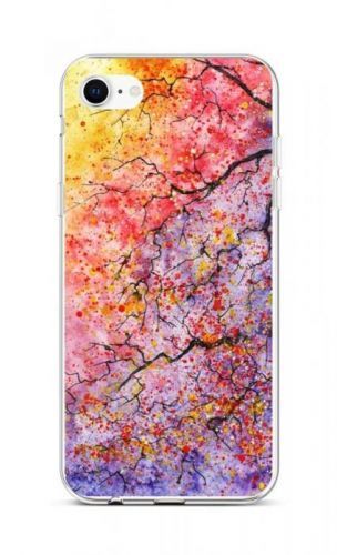 Kryt TopQ iPhone SE 2020 silikon Abstract Tree 49558