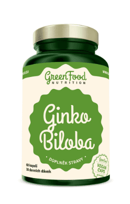 GreenFood Nutrition Ginkgo Biloba 60cps