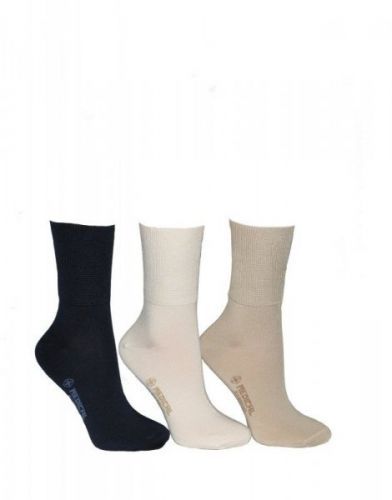 Terjax Bamboo line beztlakové art.015 Dámské ponožky 39-41 tmavě modrá