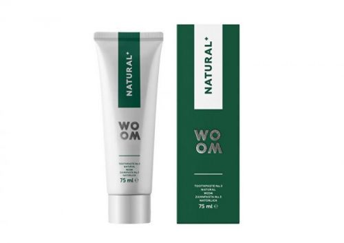 WOOM Zubní pasta NATURAL+ (Toothpaste No.3 Natural) 75 ml