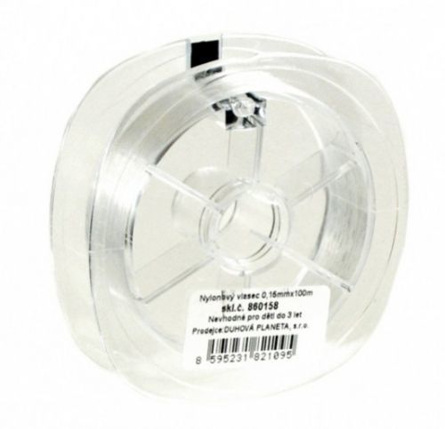 Duhová planeta Nylonový vlasec 0,15 mm x 100 m-bílý