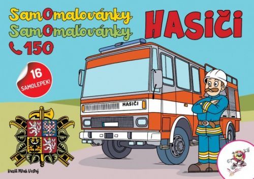 Samoomalovánky A5 - Hasiči - 3609