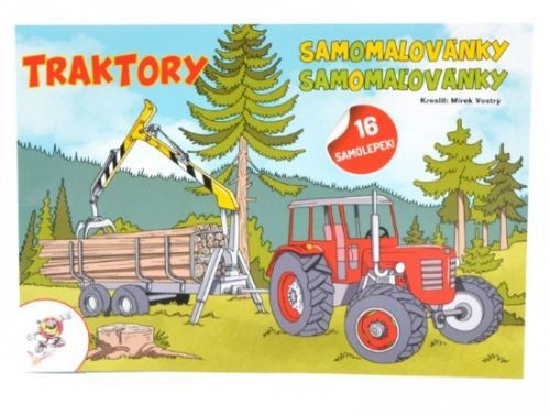 Samoomalovánky A5 - Traktory - 3616