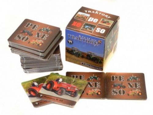 Pexeso - box - Lux - Traktory - 3029