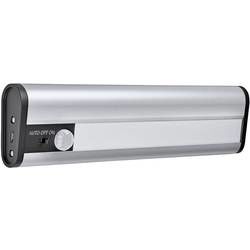LED osvětlení do podhledů s PIR senzorem LEDVANCE Linear LED Mobile USB L 4058075260436, 1 W, 20 cm, neutrálně bílá, stříbrná