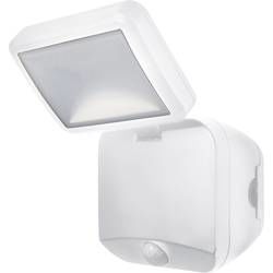 Venkovní LED reflektor s PIR detektorem LEDVANCE Battery LED Spotlight Single L 4058075227385, 4 W, studená bílá, bílá