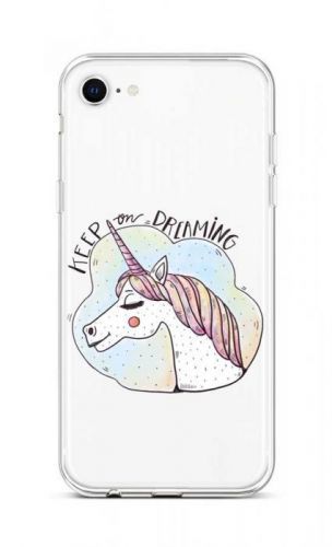 Kryt TopQ iPhone SE 2020 silikon Dreaming 49573