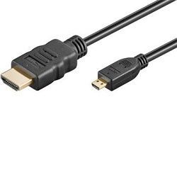 PremiumCord HDMI A - HDMI micro D, 3 m