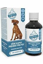 Ušní kapky Prevent pro psy TOPVET 50ml