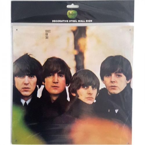 ROCKOFF Plechová cedule The Beatles - For Sale, (30 x 30 cm)