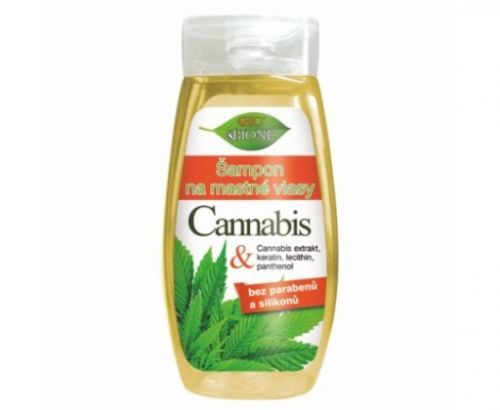 Bione Cosmetics Šampon na mastné vlasy Cannabis  260 ml