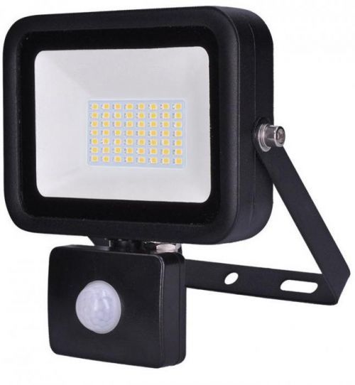 Solight LED reflektor PRO se senzorem, 50W, 4250lm, 5000K, IP44 (WM-50WS-L)