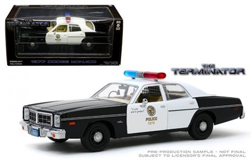 Greenlight Collectibles | Terminator - Diecast Model 1/24 1977 Dodge Monaco Metropolitan Police