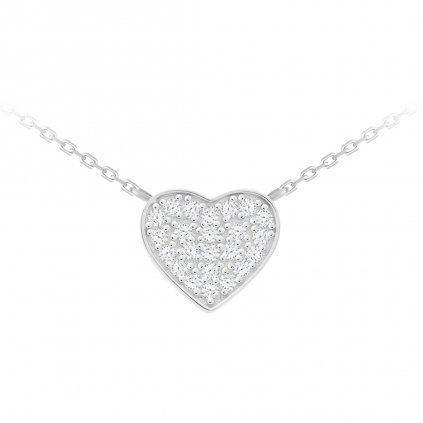 Preciosa Stříbrný náhrdelník La Concha 5320 00