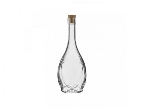 Láhev sklo  500ml COLINA se zátkou HŘÍBEK