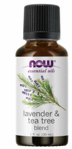 NOW® Foods NOW Essential Oil, Levander & Tea Tree oil (éterický olej levandule a čajovník), 30 ml