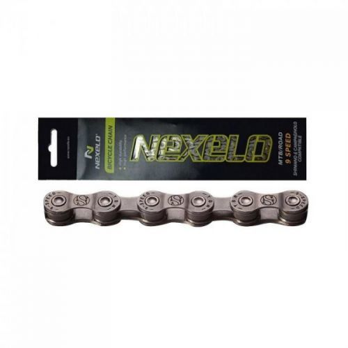 Nexelo 9 Rychlostí šedý 116ČL BOX řetěz