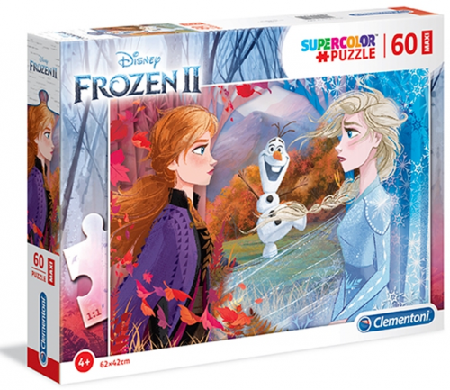 Clementoni 26452 - Puzzle Maxi 60 Frozen 2