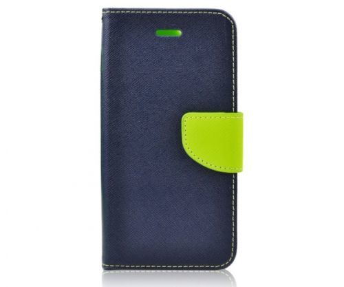 Fancy Diary flipové pouzdro pro XIAOMI REDMI 7A, modro-limetkové