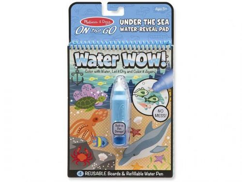 Melissa & Doug Water WOW - Kouzlení vodou - MOŘSKÝ SVĚT