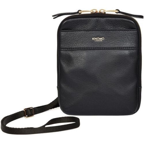 Knomo REX taštička cross-body kožená černá