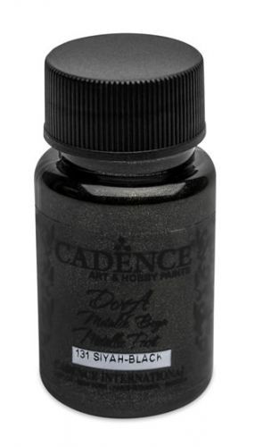 Cadence metalická akrylová barva- černá