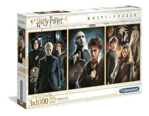 Clementoni Puzzle 61884 Harry Potter 3x 1000 dílků