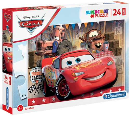 Clementoni 24203 - Puzzle Maxi 24 Cars