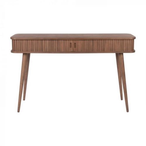 Hnědý konzolový stůl Zuiver Barbier, délka 120 cm