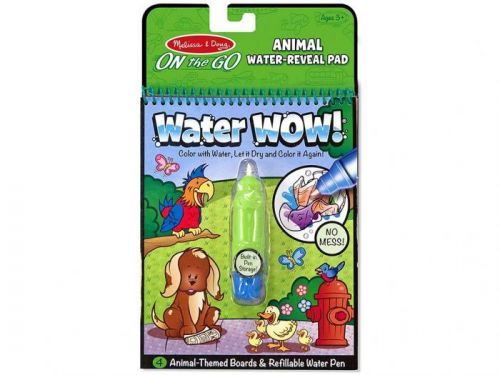 Melissa & Doug Water WOW - Kouzlení vodou - ZVÍŘÁTKA
